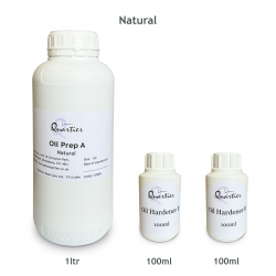 AboutQuartier Oil Prep 2K Natural 1ltr + Hardener 200ml  370.0102.1200